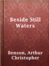 Imagen de portada para Beside Still Waters
